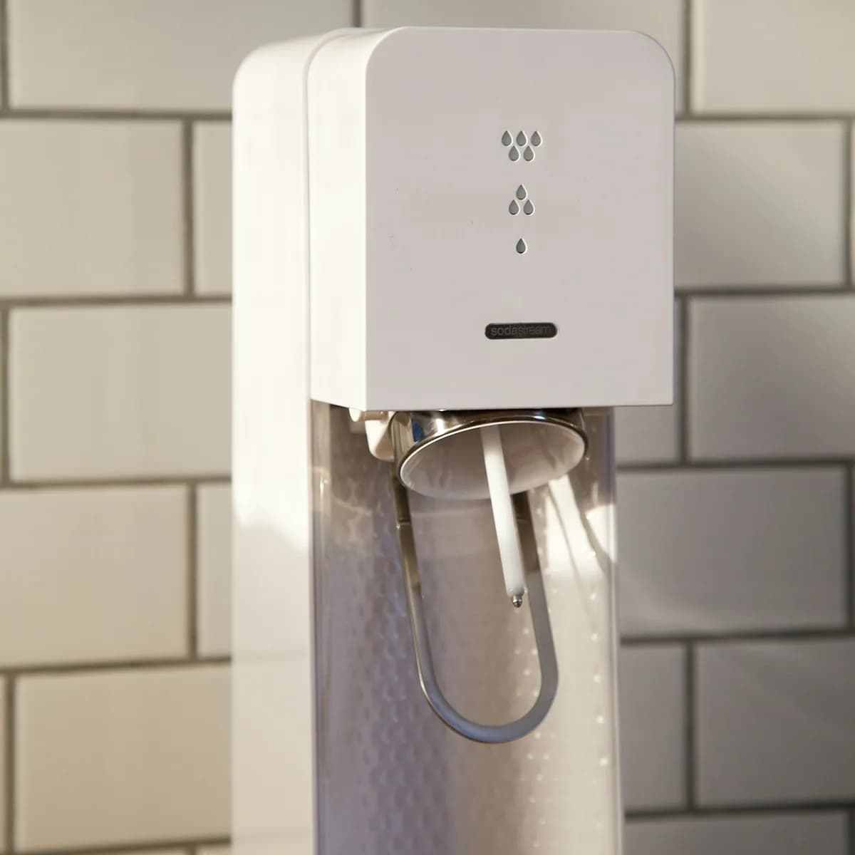 Touch-free soap dispensers